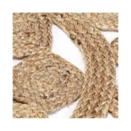 Tapis fait à la main Jute tressée 210 cm