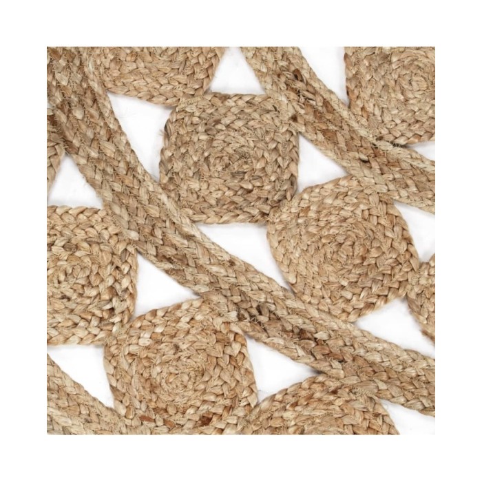 Tapis fait à la main Jute tressée 210 cm