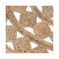 Tapis fait à la main Jute tressée 210 cm