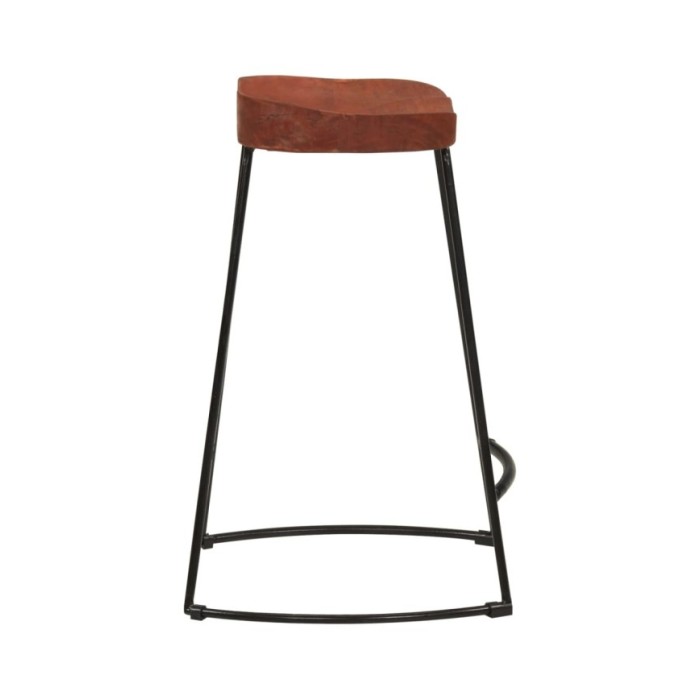 Tabourets de bar Gavin 2 pcs 45x40x63 cm Bois massif manguier