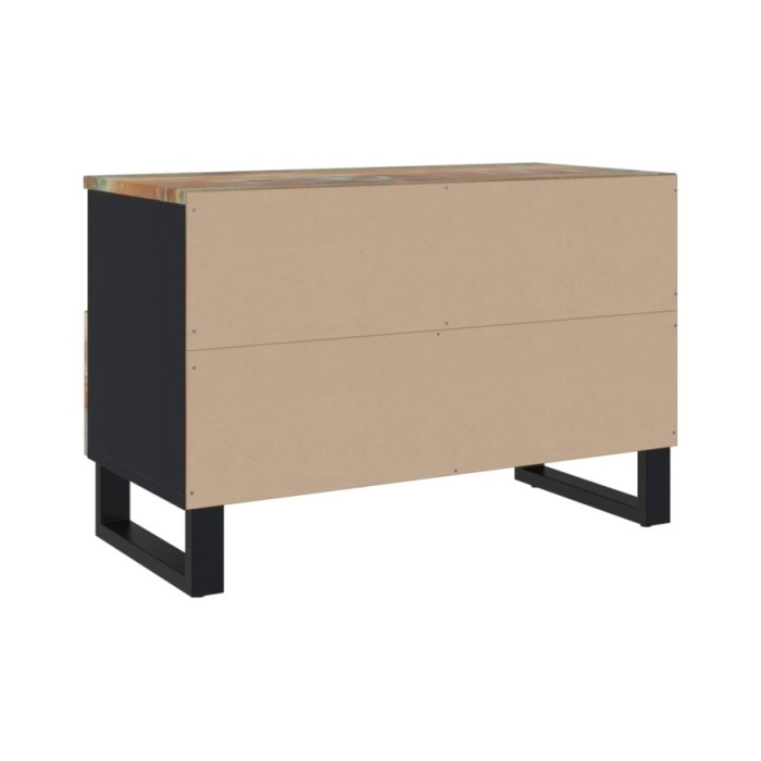 Meuble TV 70x33x46 cm Bois massif de récupération