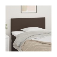 Tête de lit Marron 90x5x78/88 cm Similicuir