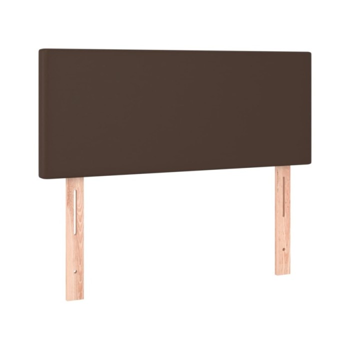 Tête de lit Marron 90x5x78/88 cm Similicuir