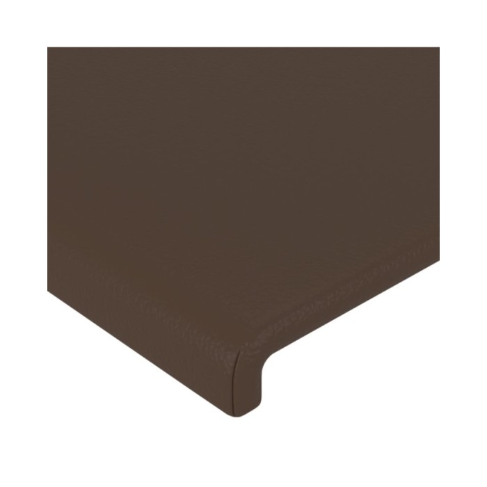 Tête de lit Marron 90x5x78/88 cm Similicuir