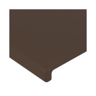 Tête de lit Marron 100x5x78/88 cm Similicuir
