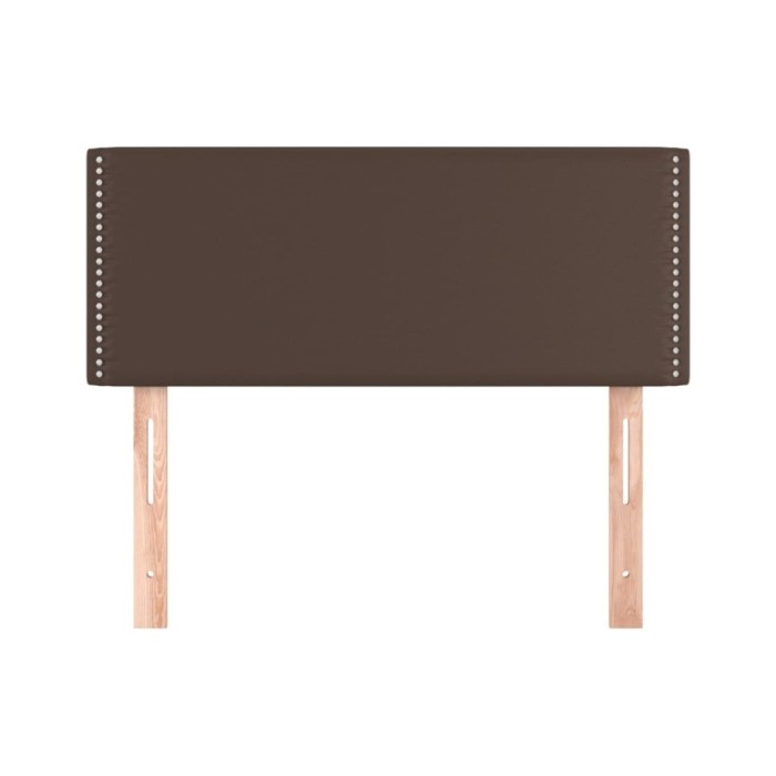 Tête de lit Marron 90x5x78/88 cm Similicuir