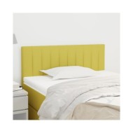 Tête de lit Vert 100x5x78/88 cm Tissu