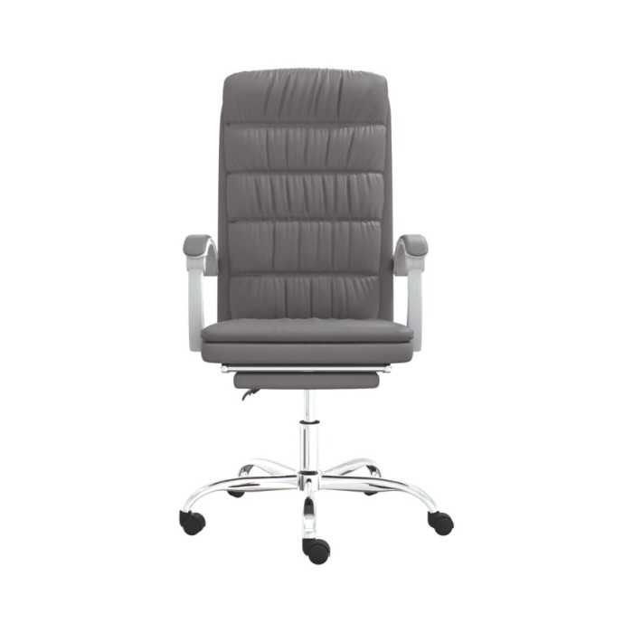 Fauteuil inclinable de bureau Gris Similicuir