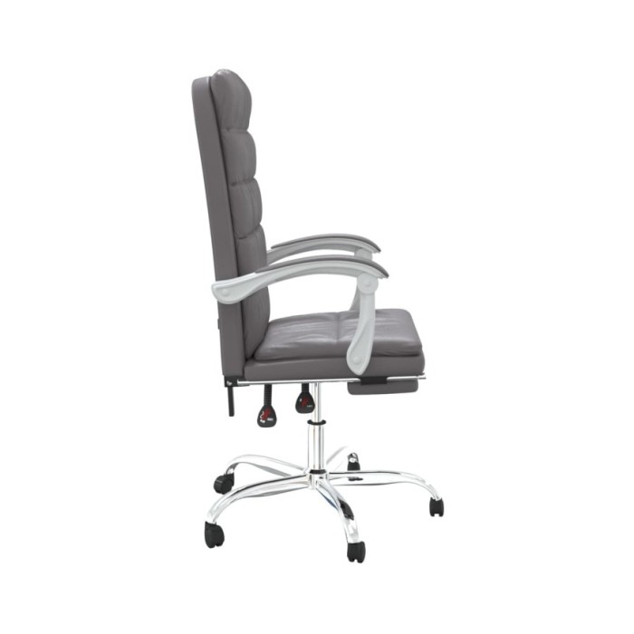 Fauteuil inclinable de bureau Gris Similicuir