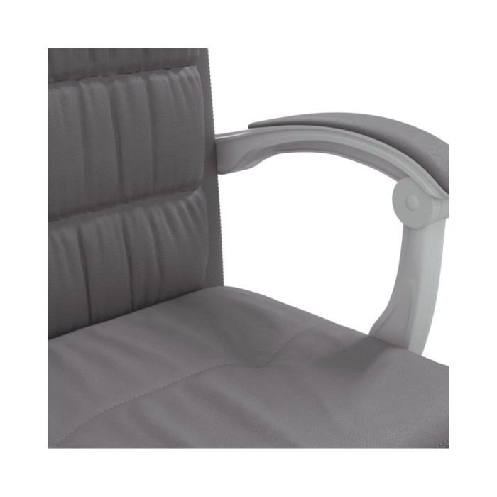 Fauteuil inclinable de bureau Gris Similicuir