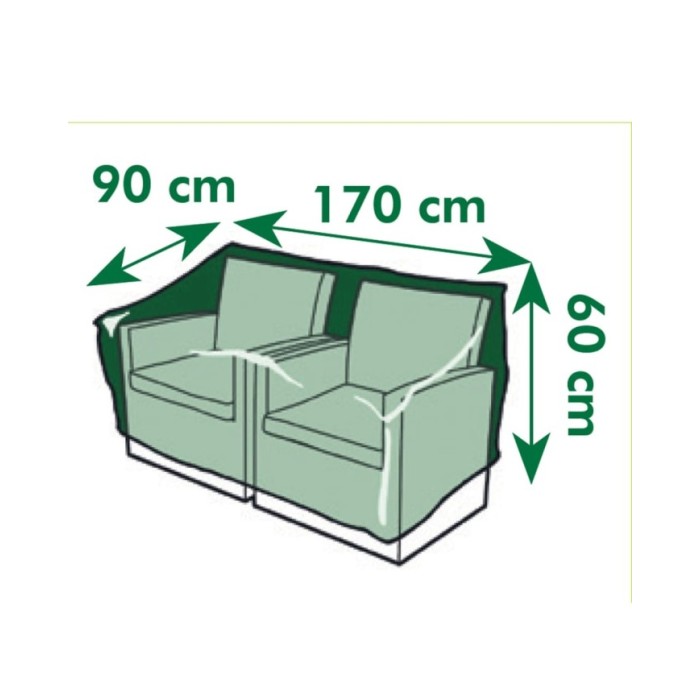 Nature Housse pour chaise de jardin PE 170x90x60 cm 6031600