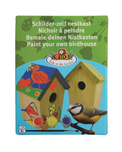 Esschert Design Maison d'oiseaux 14,8 x 11,7 x 20 cm KG145