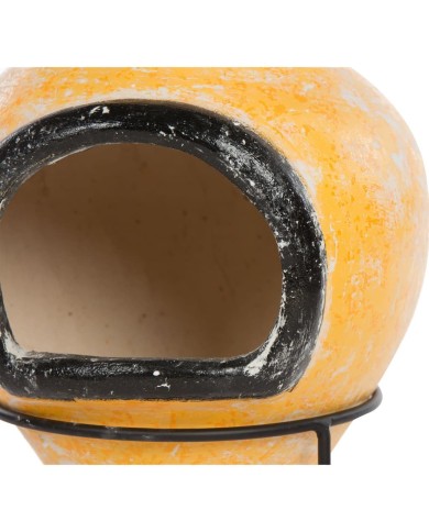 RedFire Cheminée Soledad Argile Jaune / Noir 86035