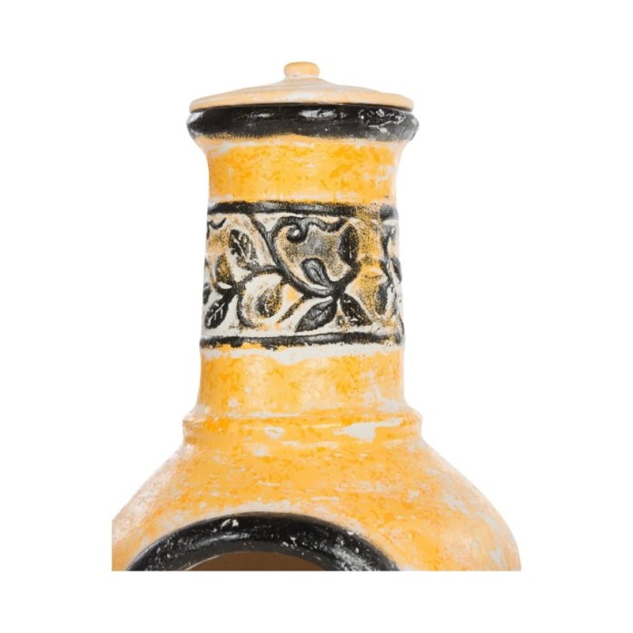 RedFire Cheminée Soledad Argile Jaune / Noir 86035