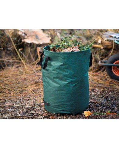 Nature Sac poubelle de jardin Rond 240 L Vert