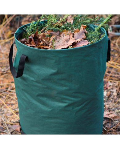 Nature Sac poubelle de jardin Rond 240 L Vert