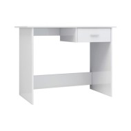 Bureau Blanc brillant 100 x 50 x 76 cm Aggloméré