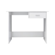 Bureau Blanc brillant 100 x 50 x 76 cm Aggloméré