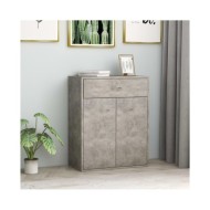 Buffet Gris béton 60 x 30 x 75 cm Aggloméré