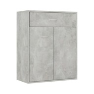 Buffet Gris béton 60 x 30 x 75 cm Aggloméré
