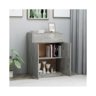 Buffet Gris béton 60 x 30 x 75 cm Aggloméré