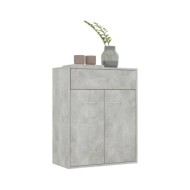 Buffet Gris béton 60 x 30 x 75 cm Aggloméré