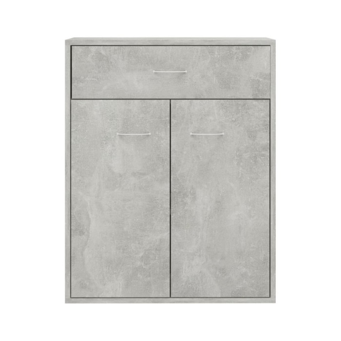 Buffet Gris béton 60 x 30 x 75 cm Aggloméré