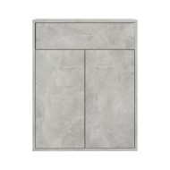 Buffet Gris béton 60 x 30 x 75 cm Aggloméré