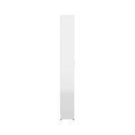Garde-robe de couloir Blanc brillant 55x25x189 cm Aggloméré
