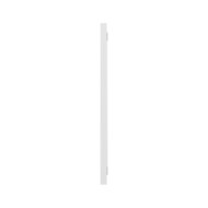 Miroir de salle de bain Blanc brillant 100x1,5x37 cm Aggloméré