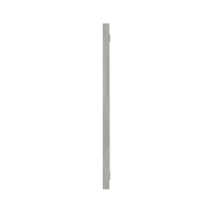 Ensemble de meubles de salle de bain 2 pcs Gris béton Aggloméré