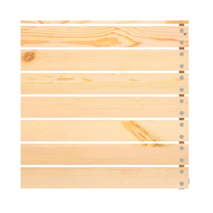 Canapés centraux de jardin 3 pcs Bois de pin massif