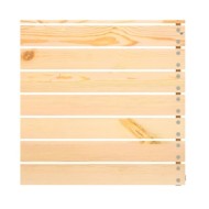 Salon de jardin 3 pcs Bois de pin massif