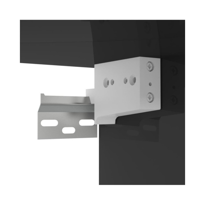 Meuble TV mural Noir brillant 102x35x35 cm Aggloméré