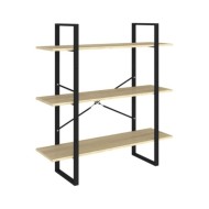 Bibliothèque Chêne sonoma 100x30x105 cm Aggloméré