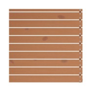 Salon de jardin 4 pcs Bois de pin massif Marron miel