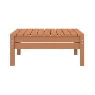 Salon de jardin 4 pcs Bois de pin massif Marron miel