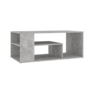 Table basse Gris béton 100x50x40 cm Aggloméré 