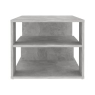 Table basse Gris béton 100x50x40 cm Aggloméré 