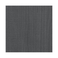 Bibliothèque Gris 40x30x71,5 cm Bois de pin massif