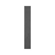 Bibliothèque/Séparateur de pièce Gris 80x30x199,5 cm Pin solide