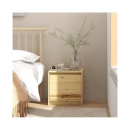Table de chevet 40x30,5x40 cm Bois de sapin massif