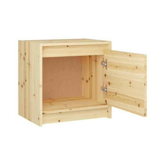 Table de chevet 40x30,5x40 cm Bois de sapin massif