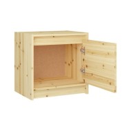Table de chevet 40x30,5x40 cm Bois de sapin massif