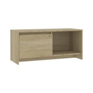 Meuble TV Chêne sonoma 90x35x40 cm Aggloméré