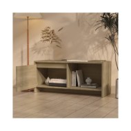 Meuble TV Chêne sonoma 90x35x40 cm Aggloméré