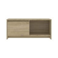 Meuble TV Chêne sonoma 90x35x40 cm Aggloméré