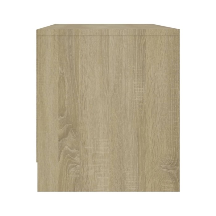 Meuble TV Chêne sonoma 90x35x40 cm Aggloméré