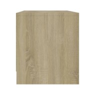 Meuble TV Chêne sonoma 90x35x40 cm Aggloméré