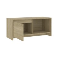 Meuble TV Chêne sonoma 90x35x40 cm Aggloméré